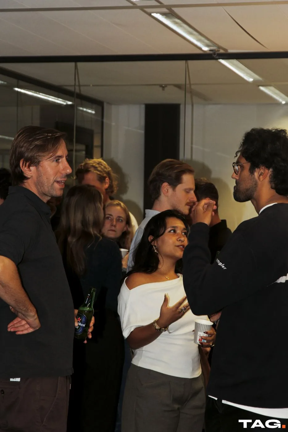 Build the Pipeline: founders talking at the end of the night