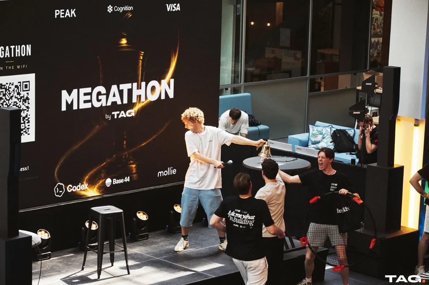 Megathon: a team mid-build