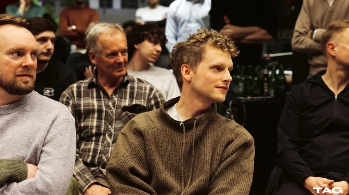 The audience during the pitches