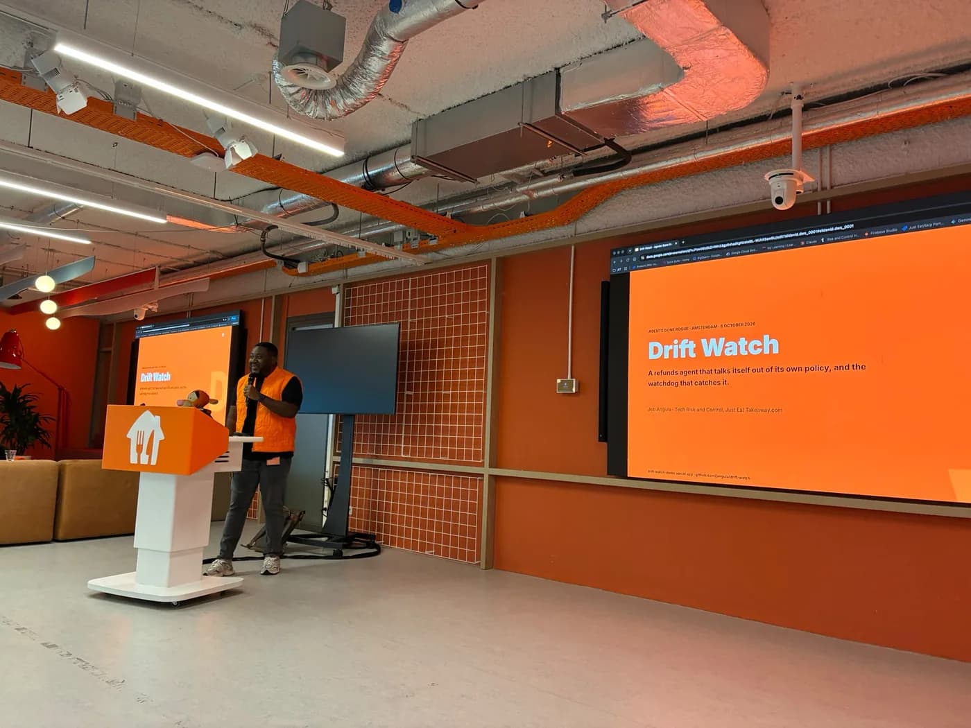 Presenting Drift Watch from the JET LIVE stage